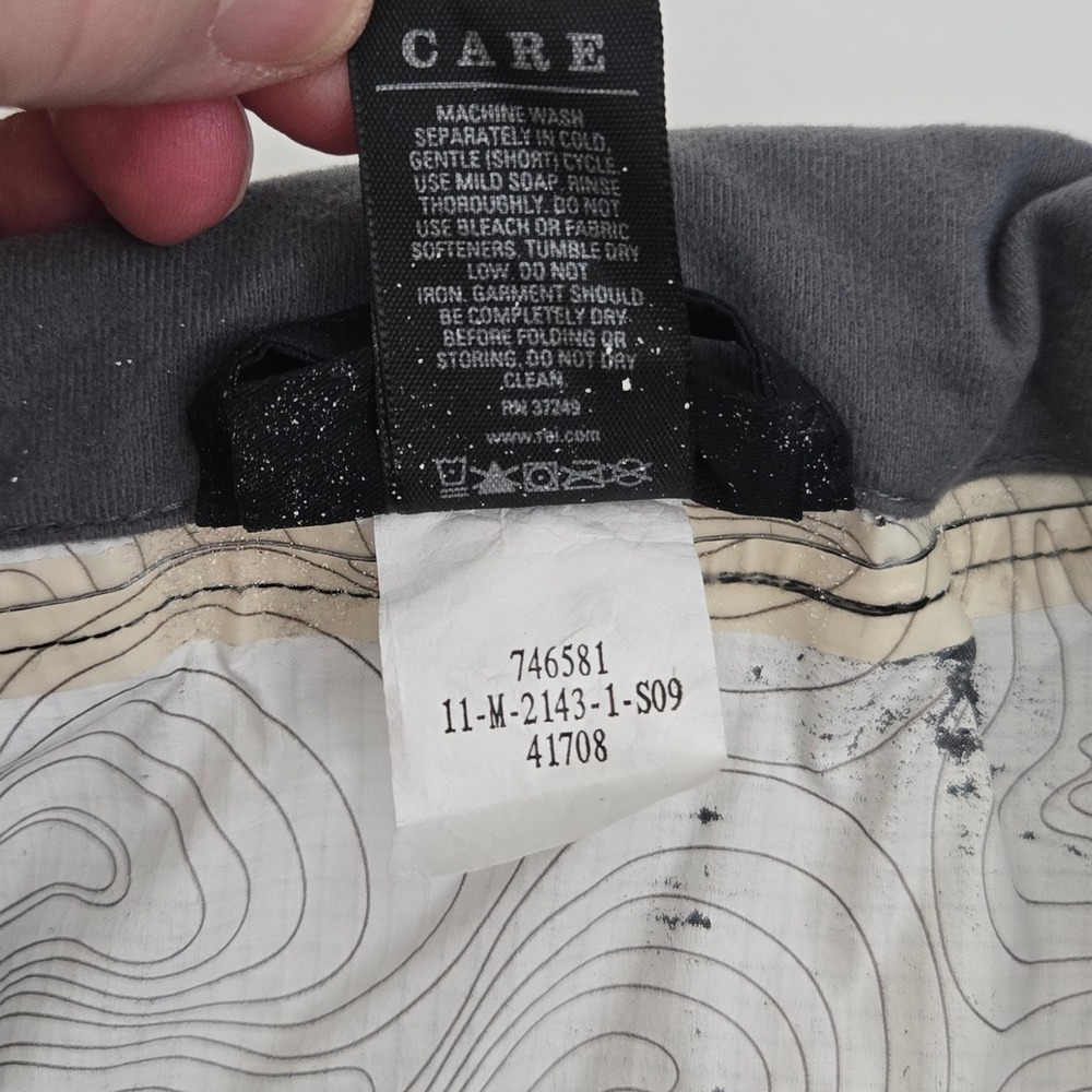 Ei Elements Waterproof Rain Shell Jacket Men's L … - image 5